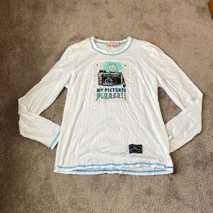 Koi Limited Edition No Pictures Please Top SIZE XL